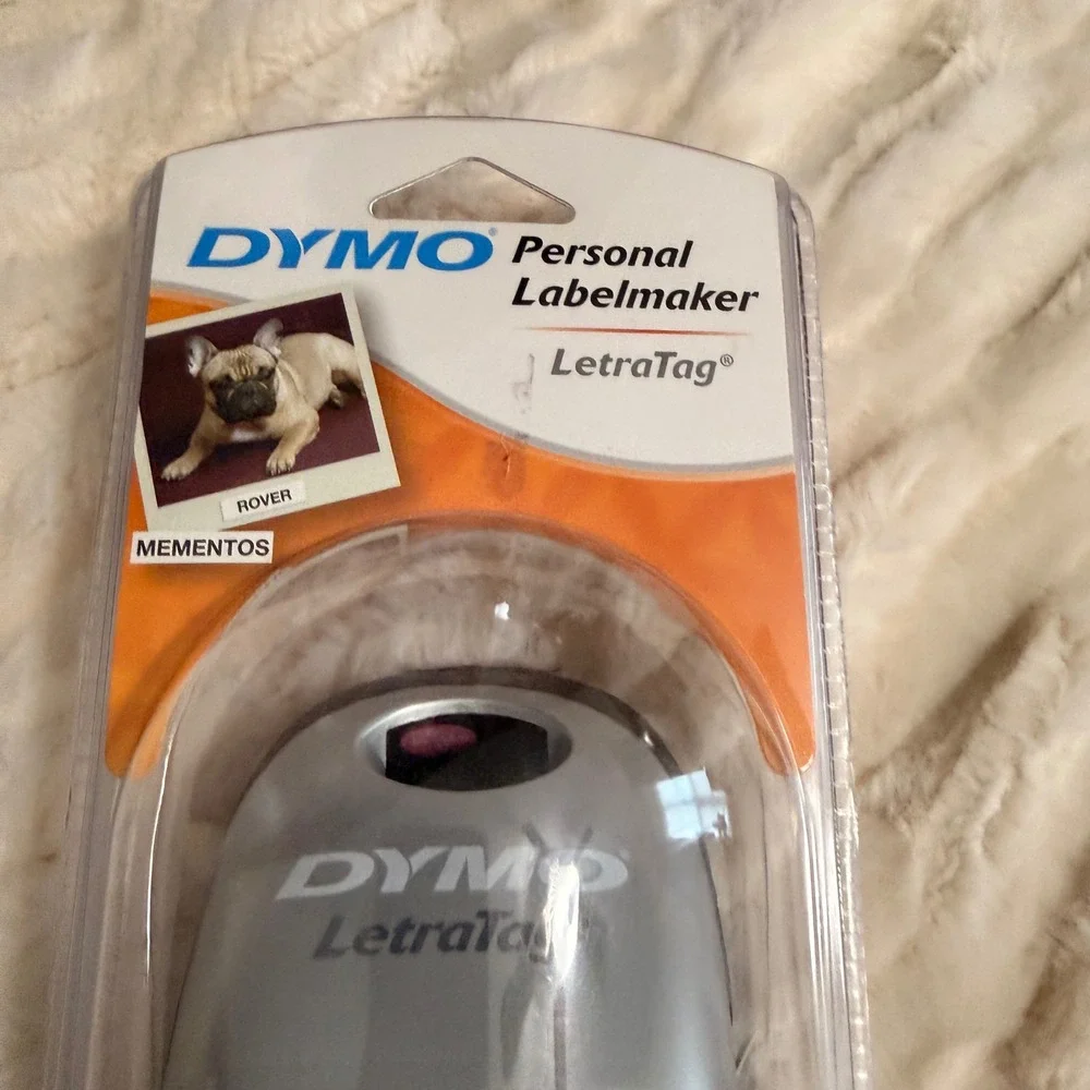 DYMO LetraTag Personal Label Maker 2006 Model with White Paper Tape